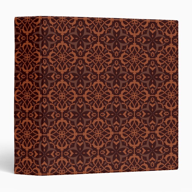 Ethnic modern geometric pattern binder (Front/Spine)