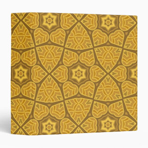 Ethnic modern geometric pattern binder