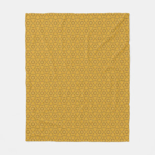 Ethnic modern geometric pattern fleece blanket