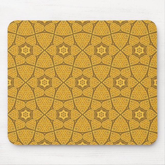 Ethnic modern geometric pattern mouse pad (Front)