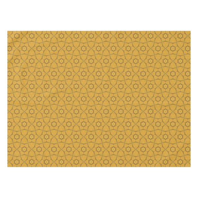 Ethnic modern geometric pattern tablecloth (Front (Horizontal))