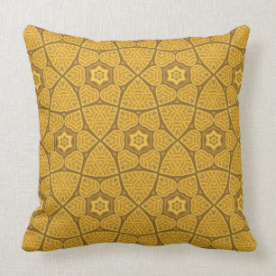 Ethnic modern geometric pattern throw pillow