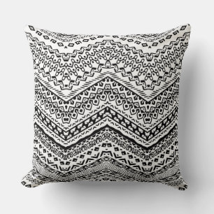 Ethnic Motifs 2 Throw Pillow