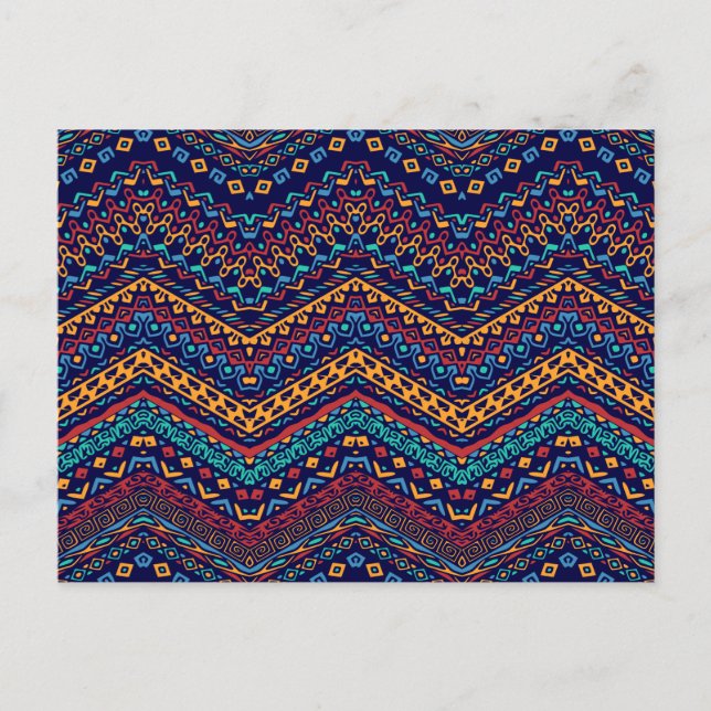 Ethnic Motifs Postcard (Front)