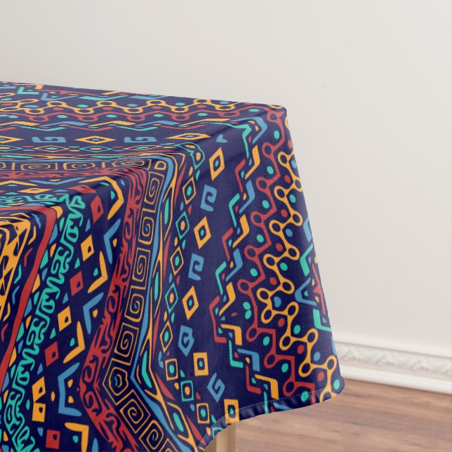 Ethnic Motifs Tablecloth (In Situ)