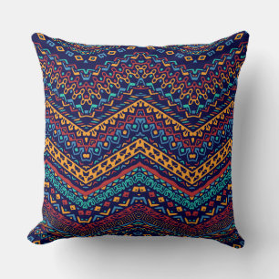 Ethnic Motifs Throw Pillow