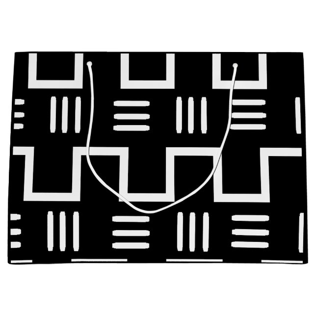 Ethnic Mud Cloth gift bag (Front)