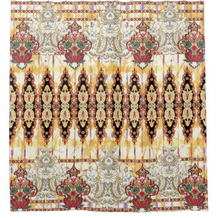 Ethnic Mughal: floral digital pattern