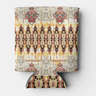 Ethnic Mughal: floral digital pattern Can Cooler