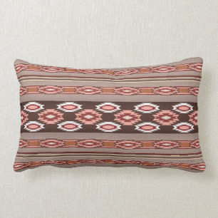 ethnic navajo southwestern pattern lumbar pillow