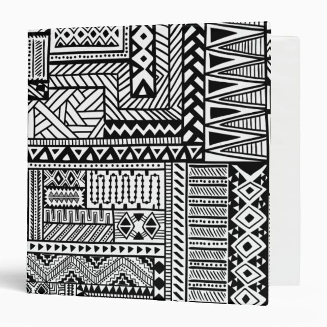 Ethnic Ornament Binder (Front/Inside)