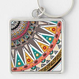 Ethnic, ornament keychain
