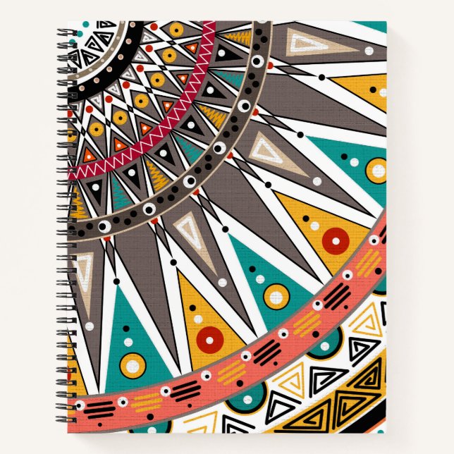 Ethnic, ornament notebook (Front)
