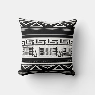Ethnic ornament throw pillow