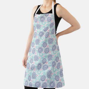 Ethnic Paisley Pattern Apron