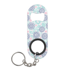 Ethnic Paisley Pattern Mini Bottle Opener