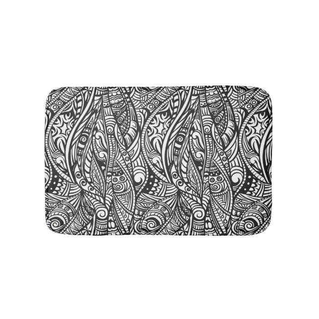 Ethnic pattern 3 bath mat (Front)