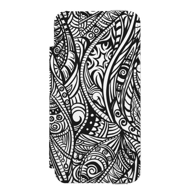 Ethnic pattern 3 incipio iPhone wallet case (Folio Front)