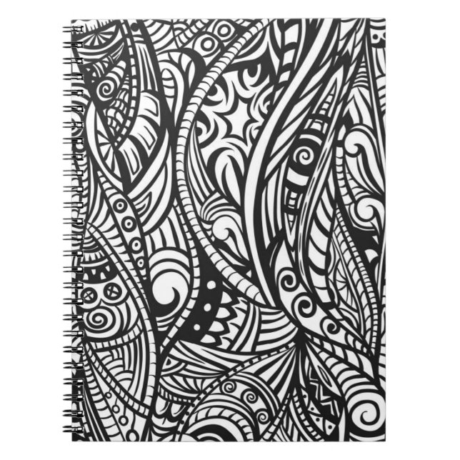Ethnic pattern 3 notebook (Front)