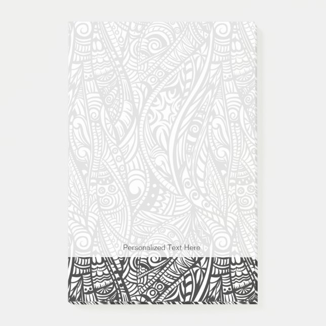 Ethnic pattern 3 post-it notes (Front)