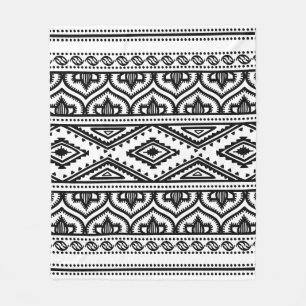 Ethnic Pattern Design Fleece Blanket