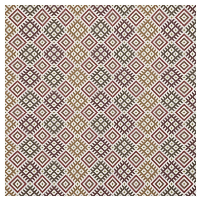 Ethnic pattern fabric (Swatch)