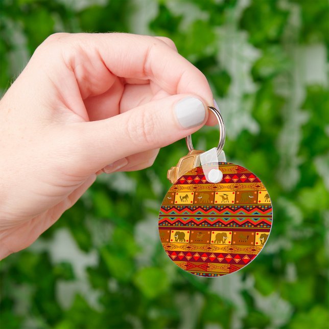 Ethnic Pattern Keychain (Creator Uploaded)