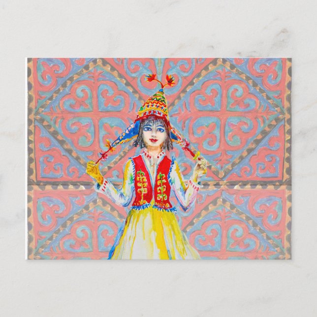 Ethnic pattern.  postcard (Front)