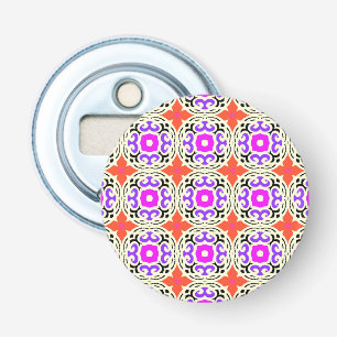 Ethnic Pattern with Moroccan Motifs Bottle Opener