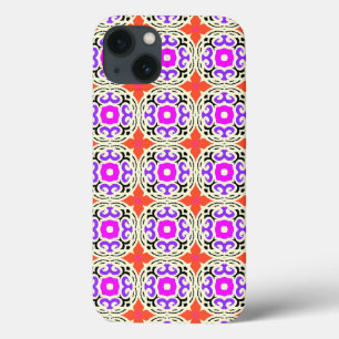 Ethnic Pattern with Moroccan Motifs iPhone 13 Case