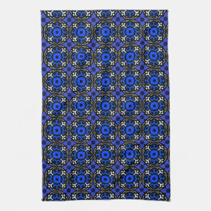 Ethnic Pattern with Turkish Motifs Kitchen Towel