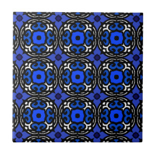 Ethnic Pattern with Turkish Motifs Tile