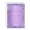 Ethnic Princess Baby Shower Purple Teal Blue Pink