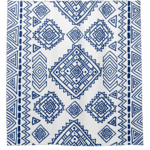 Ethnic seamless geometric pattern