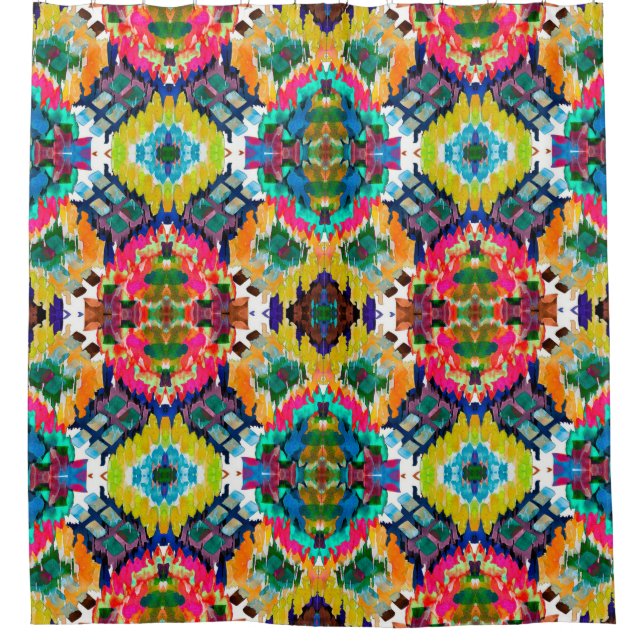 Ethnic seamless pattern. Ethnic boho ornament. Rep (Front)