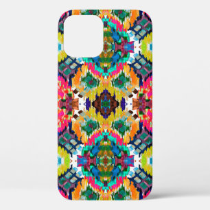 Ethnic seamless pattern. Ethnic boho ornament. Rep iPhone 12 Case