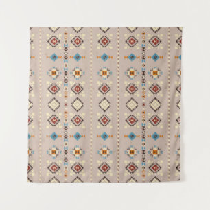 Ethnic seamless pattern tapestry