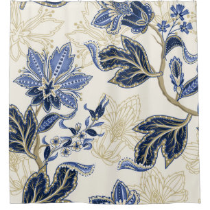 Ethnic seamless pattern with Indian ornament. Vint