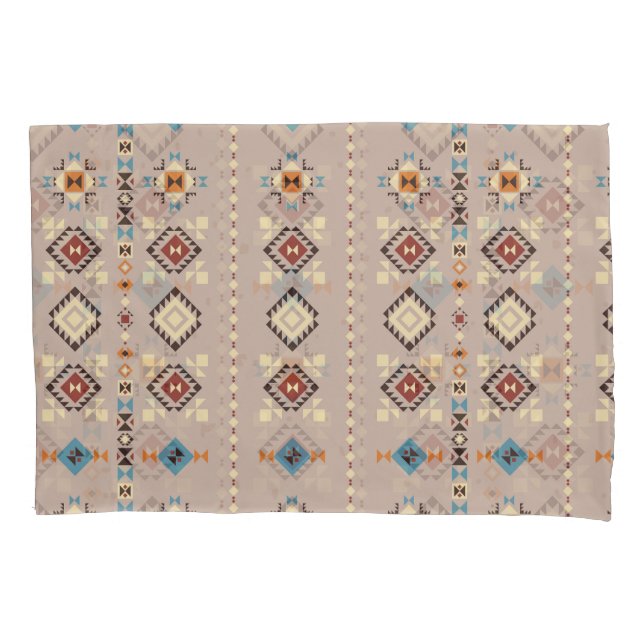 Ethnic: seamless tribal pattern pillowcase (Front)