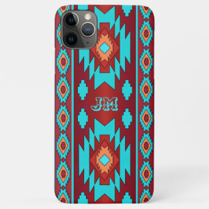 Ethnic southwestern geometric aztec pattern.  iPhone 11 pro max case