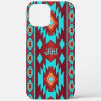 Ethnic southwestern geometric aztec pattern.  