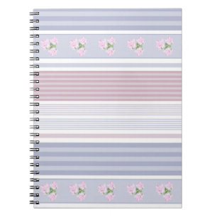 ethnic, striped, patchwork notebook