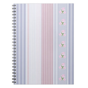 ethnic, striped, patchwork notebook