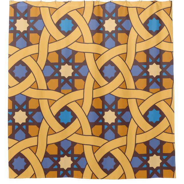 Ethnic Style Abstract Mosaic Pattern (Front)