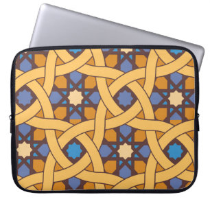 Ethnic Style Abstract Mosaic Pattern Laptop Sleeve