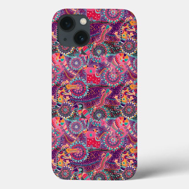 Ethnic Style Animal Pattern Case-Mate iPhone Case (Back)