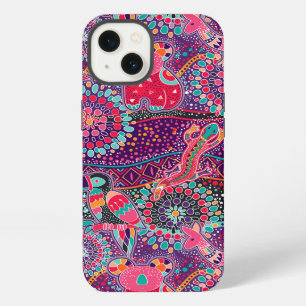 Ethnic Style Animal Pattern iPhone 13 Case