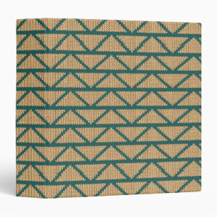 Ethnic Style Knitted Pattern Binder