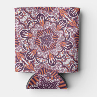 Ethnic style, vintage decorative texture. can cooler