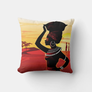 Ethnic Throw Pillow
